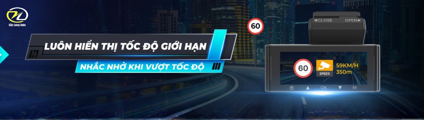Hiển thị tốc độ giới hạn trên SpeedMap M1